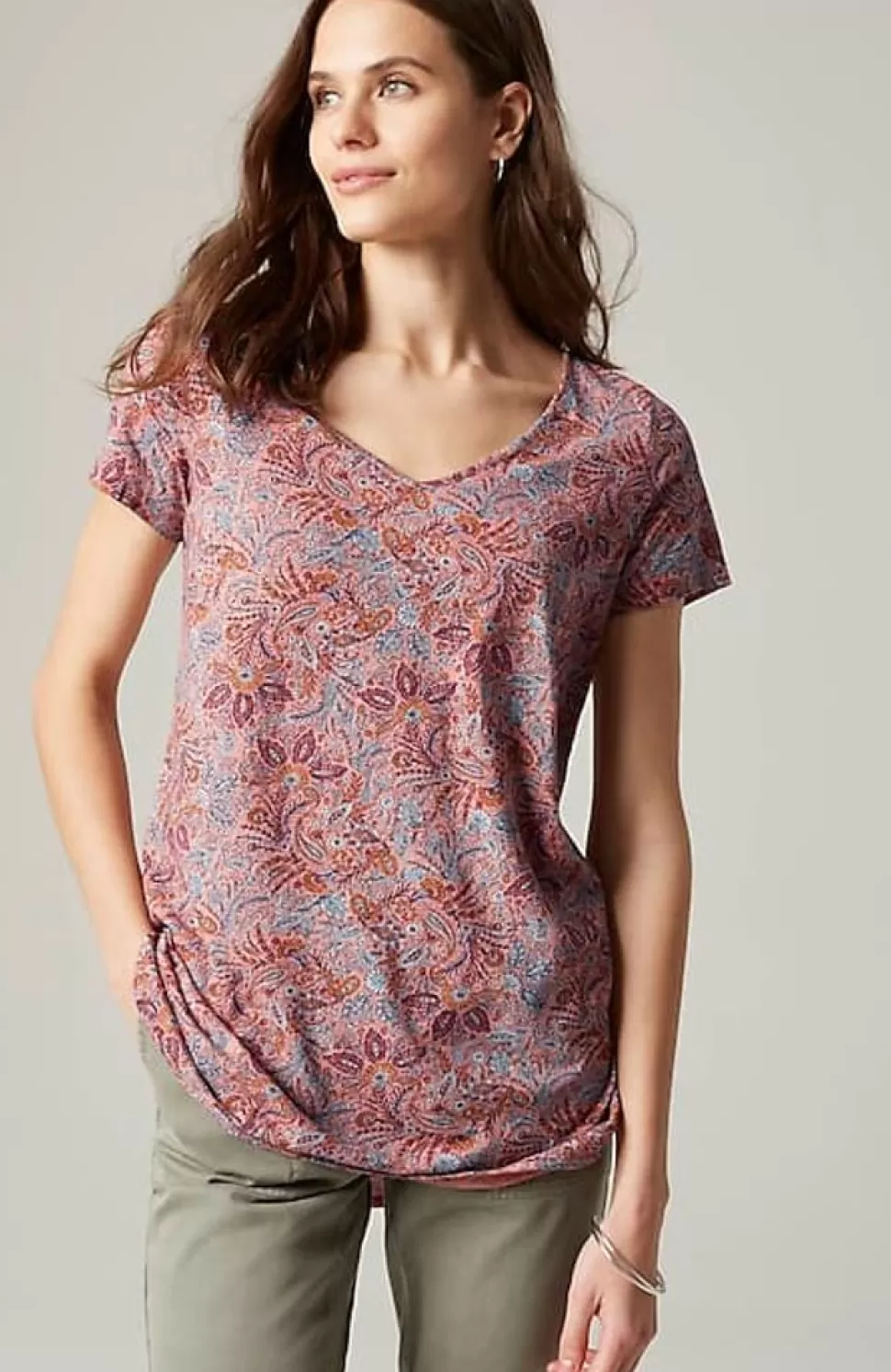 Cotton And Tencel Modal Shirttail Tunic | Jjill | J.Jill New