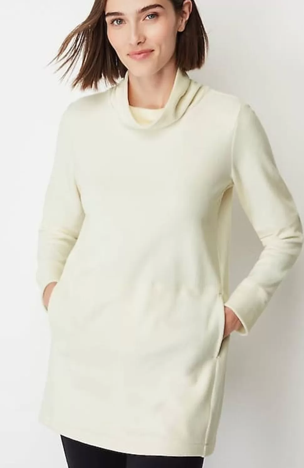 Fit Microfleece Turtleneck Tunic | Jjill | J.Jill Fashion