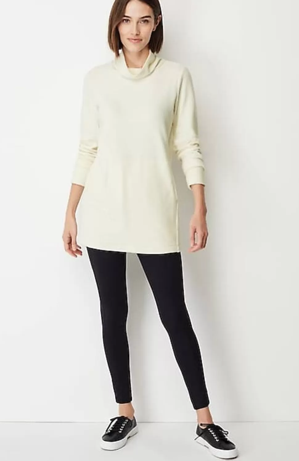 Fit Microfleece Turtleneck Tunic | Jjill | J.Jill Fashion