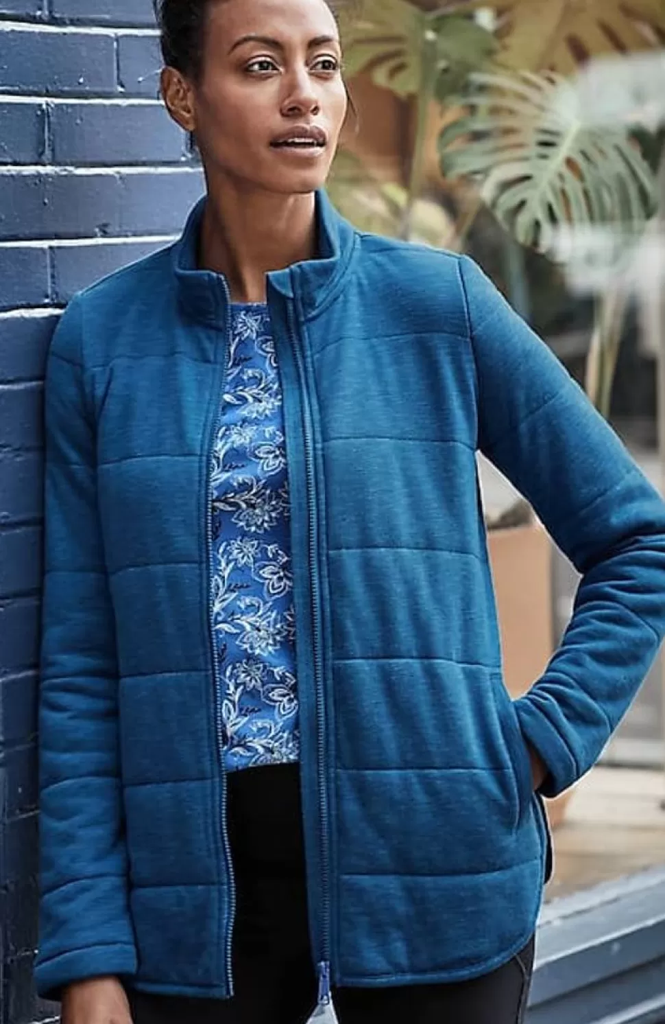 Fit Quilted Knit Jacket | Jjill | J.Jill Best