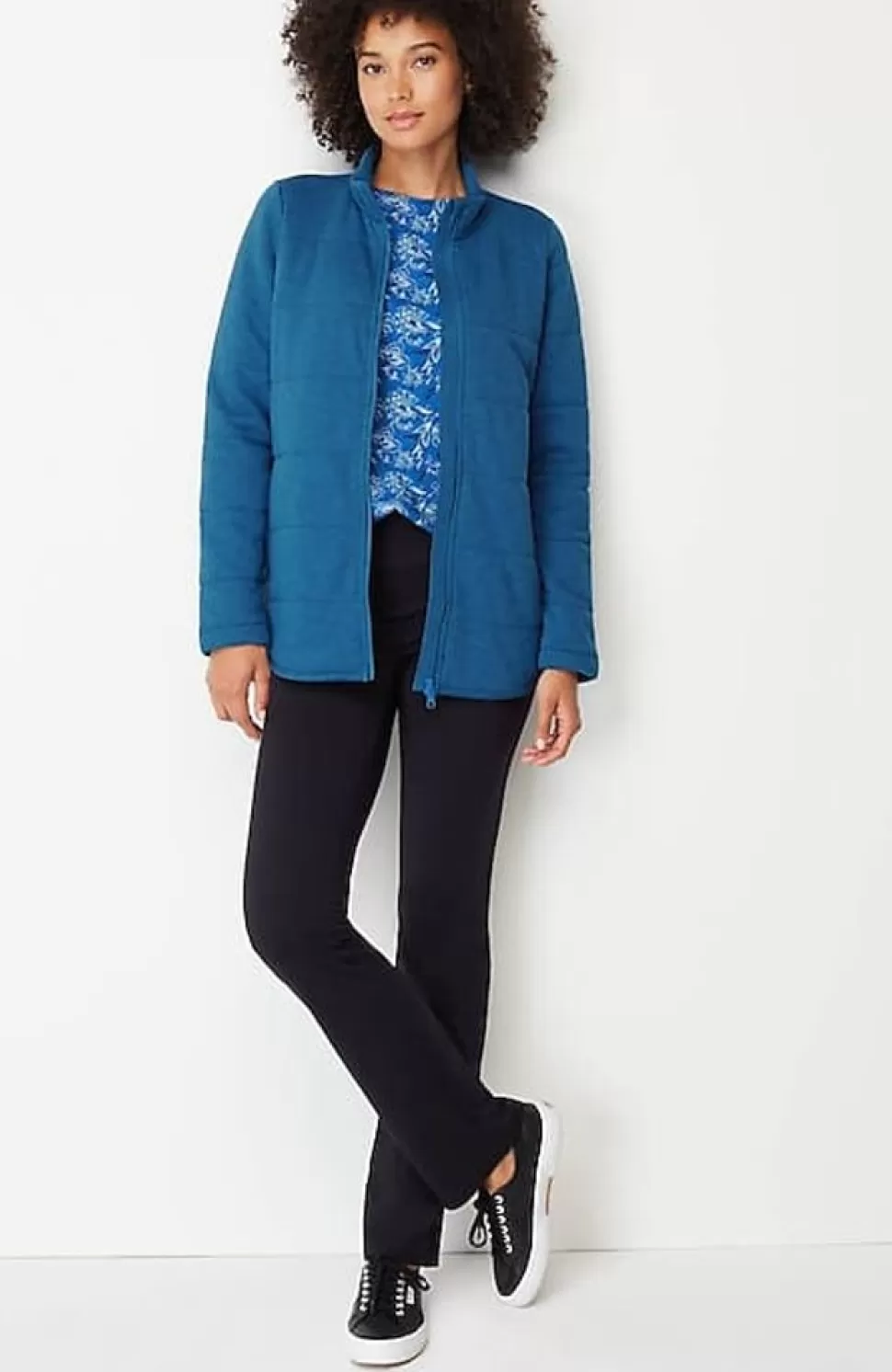 Fit Quilted Knit Jacket | Jjill | J.Jill Best