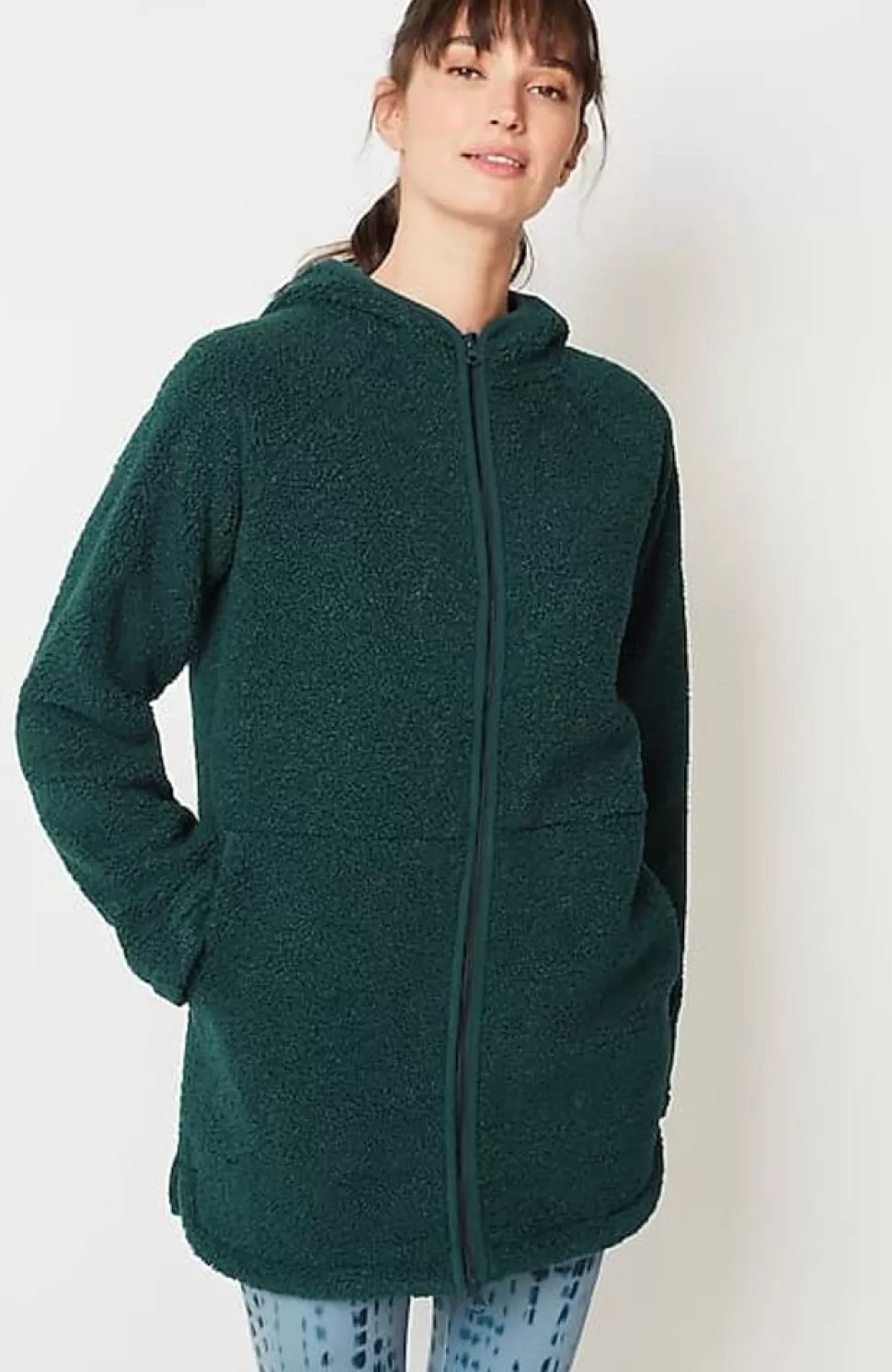 Fit Sherpa Hooded Jacket | Jjill | J.Jill Flash Sale