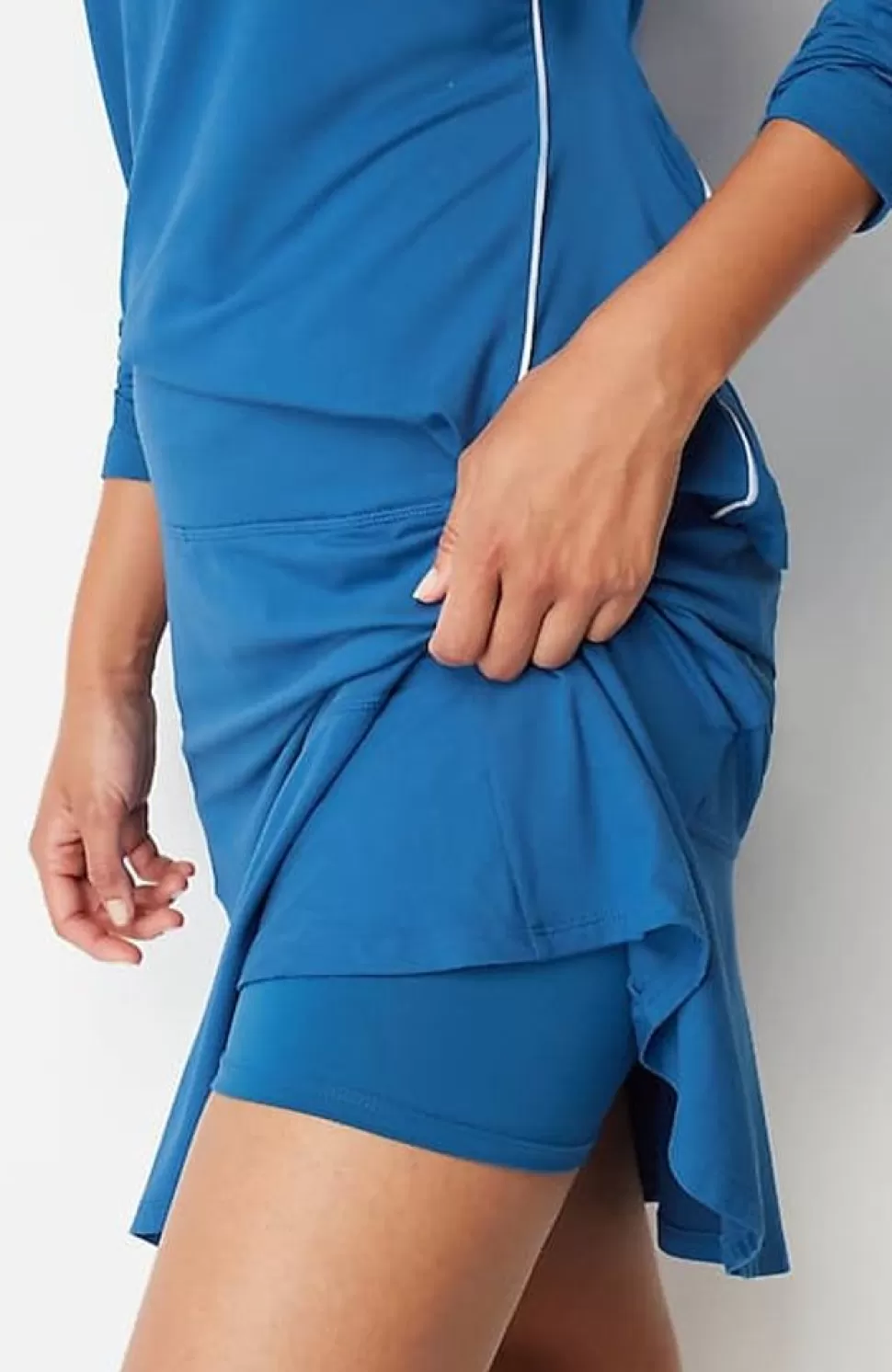 Fit Supreme Stretch Flounced-Hem Skort | Jjill | J.Jill Hot