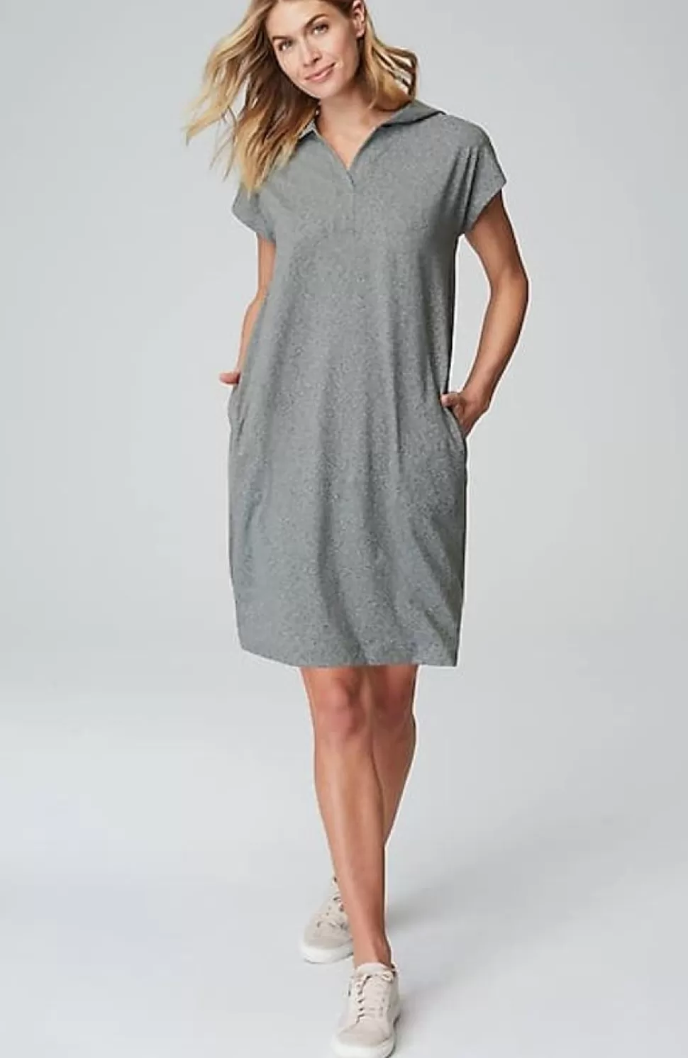 Fit Supreme-Stretch Hooded Dress | Jjill | J.Jill Store