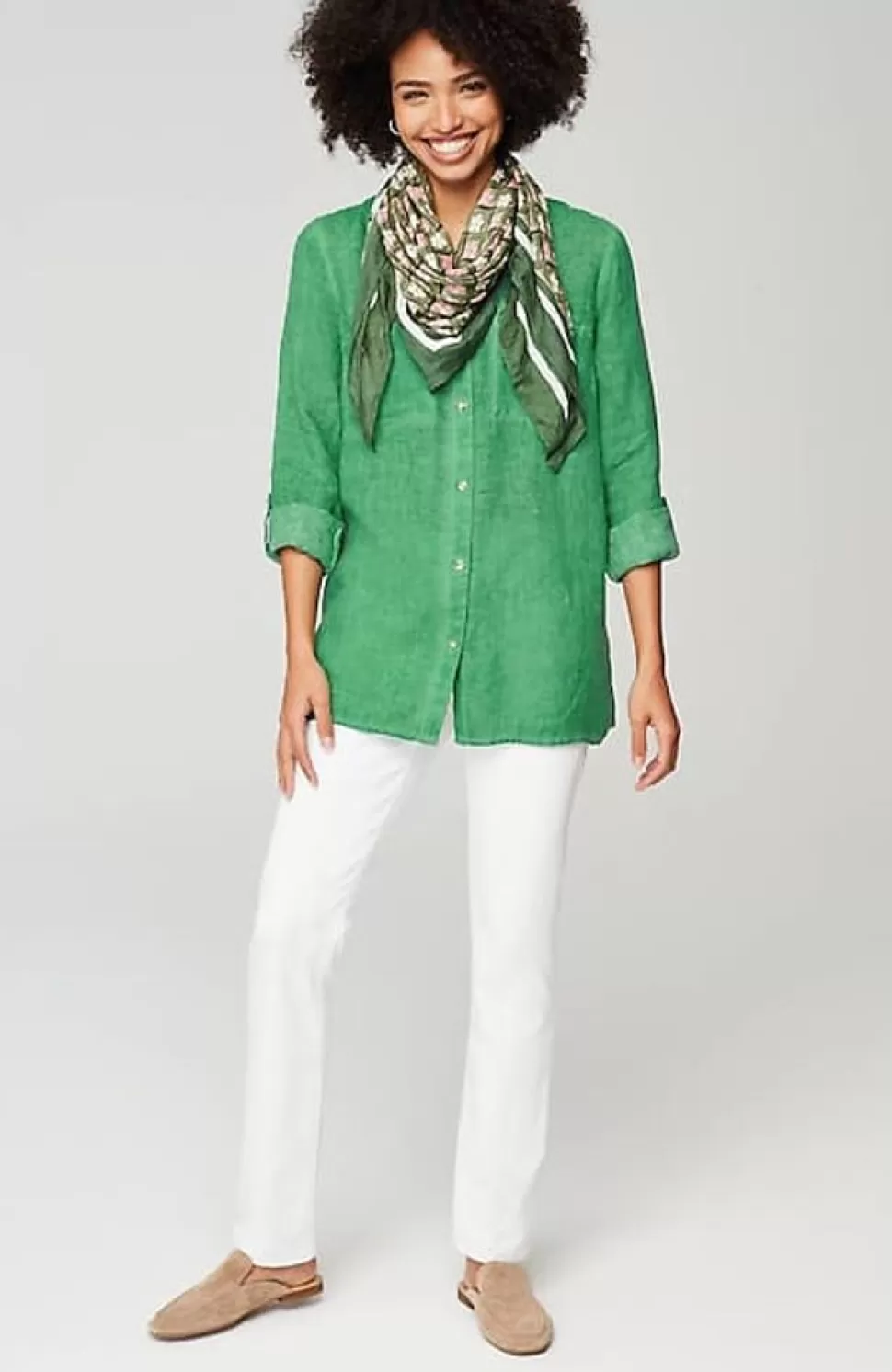 Linen Garment-Dyed Tunic | Jjill | J.Jill Store