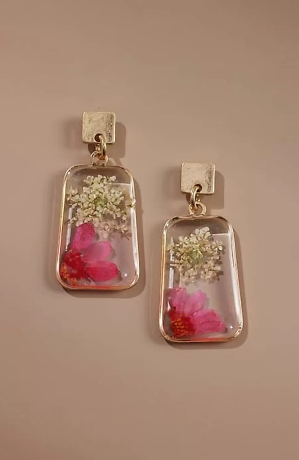 Nature'S Charm Pressed-Flower Earrings | Jjill | J.Jill Best Sale