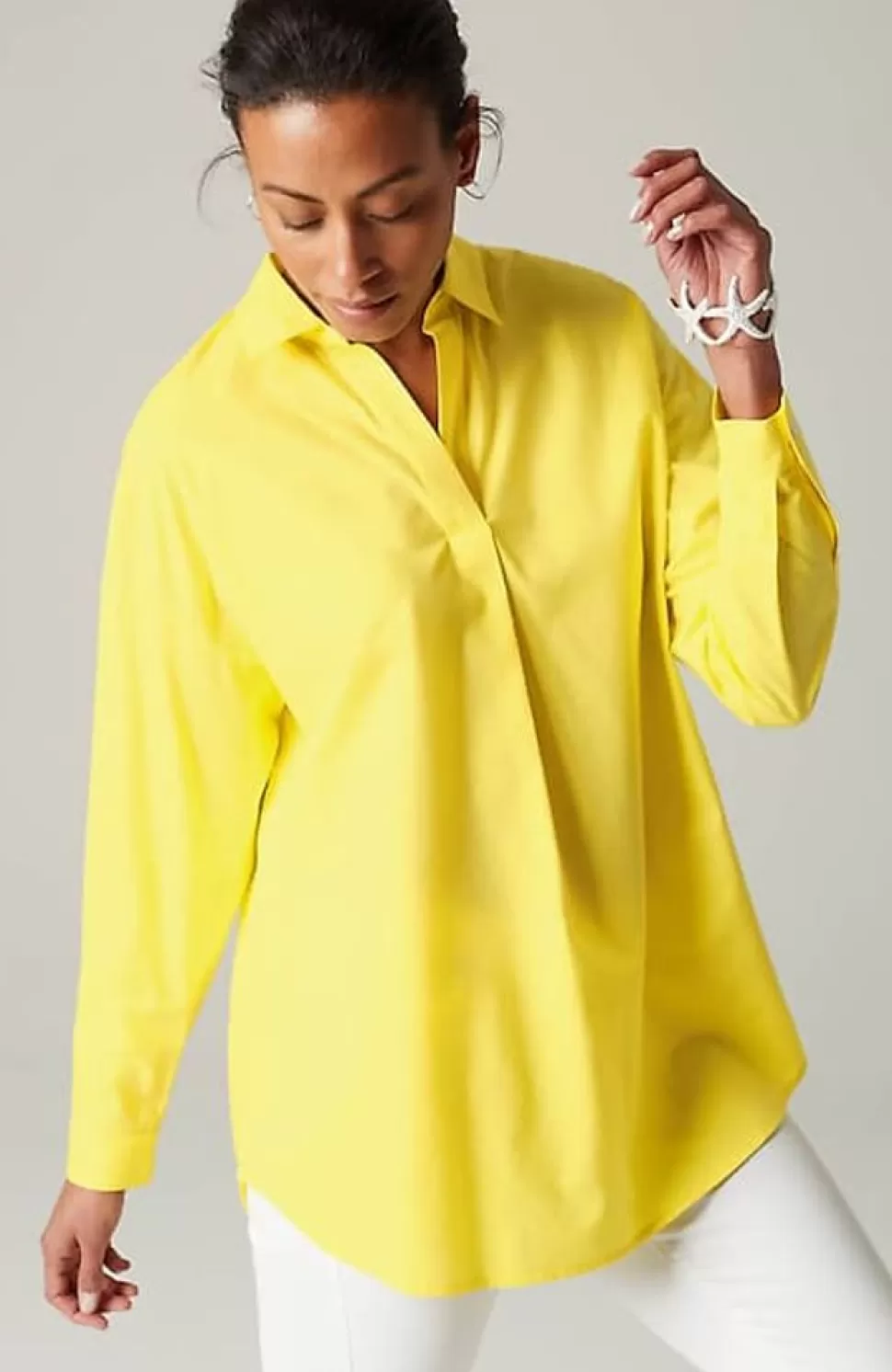Oversized Popover Tunic | Jjill | J.Jill Best