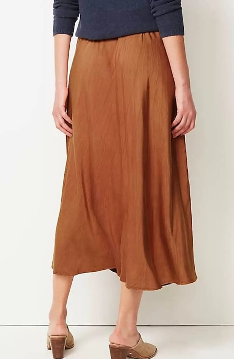 Pure Jill Crinkled Acid-Wash Skirt | Jjill | J.Jill Hot