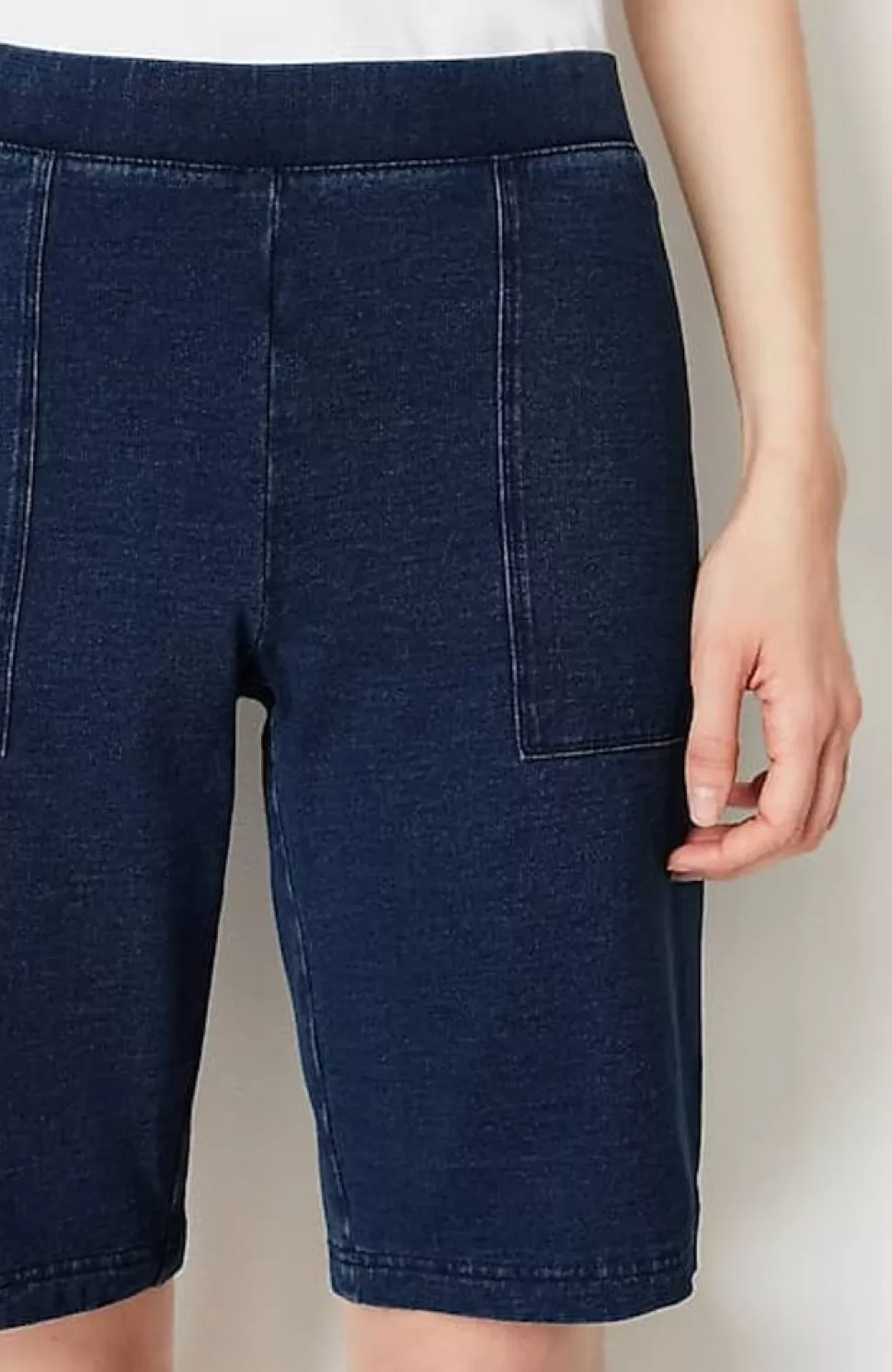 Pure Jill Indigo Knit Jean Shorts | Jjill | J.Jill Best