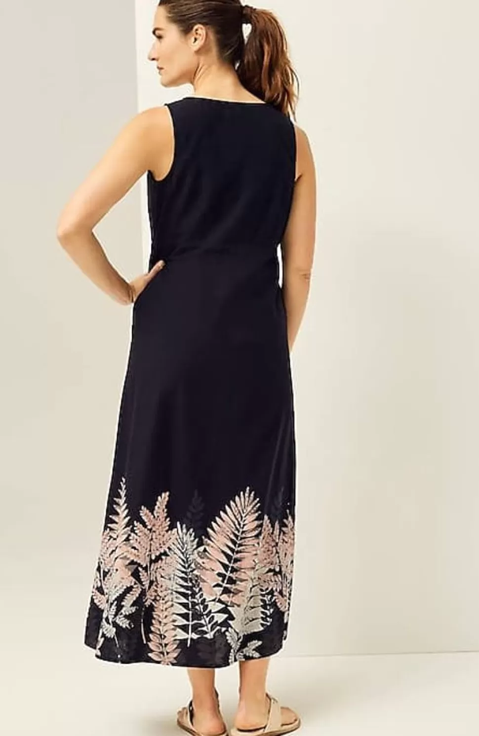 Pure Jill Kantha-Stitched U0026 Printed A-Line Dress | Jjill | J.Jill Clearance