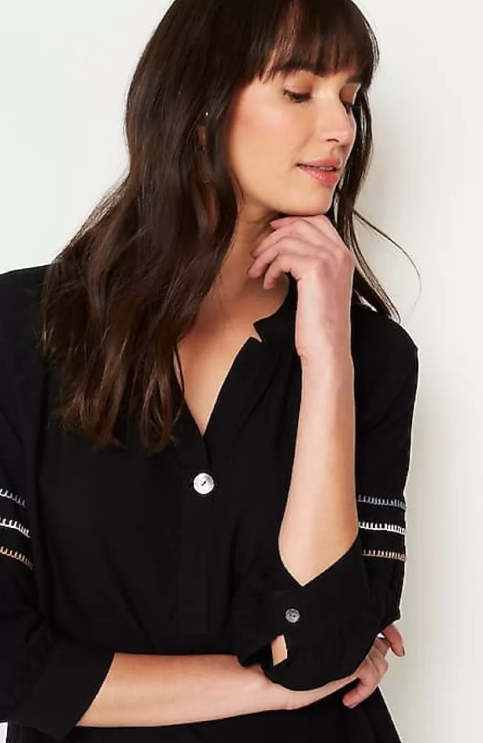 Pure Jill Multicolored Whipstitch Top | Jjill | J.Jill Discount