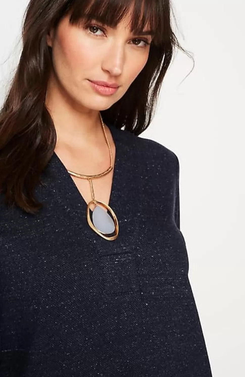 Pure Jill Patch-Pocket V-Neck Dress | Jjill | J.Jill New