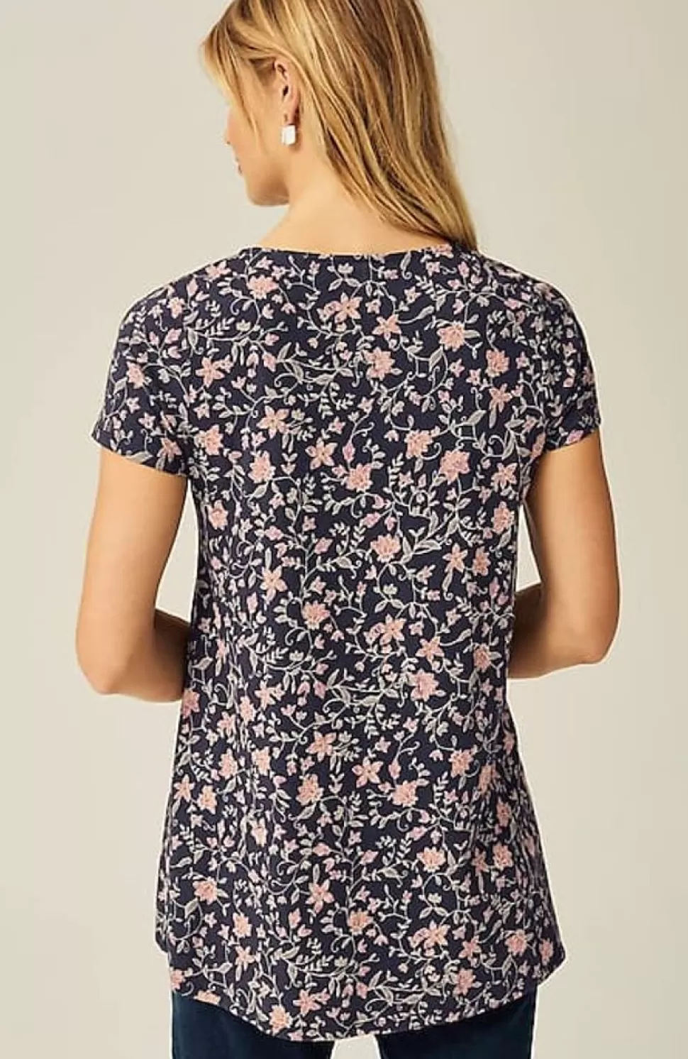 Pure Jill Scoop-Neck Elliptical Tee | Jjill | J.Jill Online