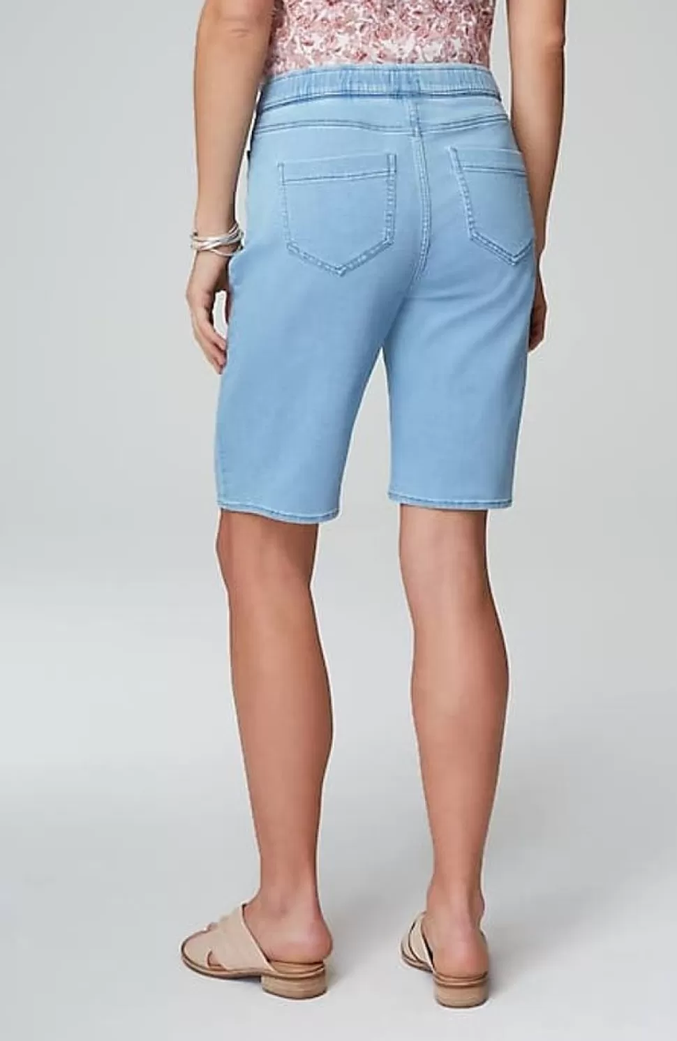 Pure Jill Soft Indigo Pull-On Shorts | Jjill | J.Jill Fashion