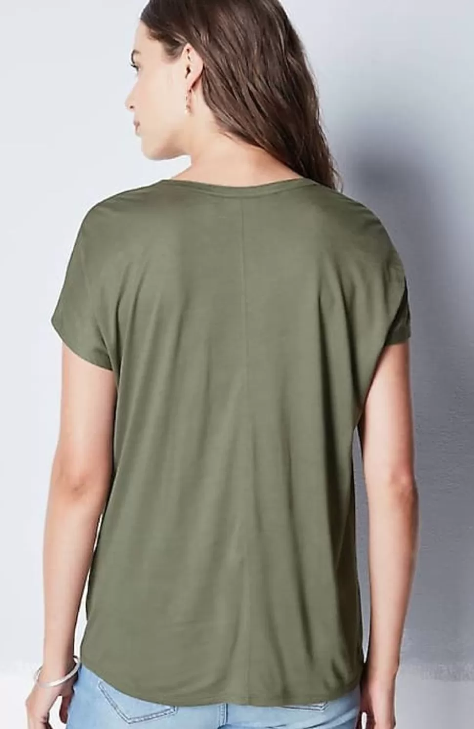 Split-Neckline A-Line Top | Jjill | J.Jill Store