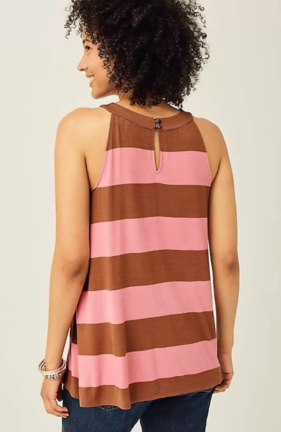 Striped A-Line Halter Top | Jjill | J.Jill Online