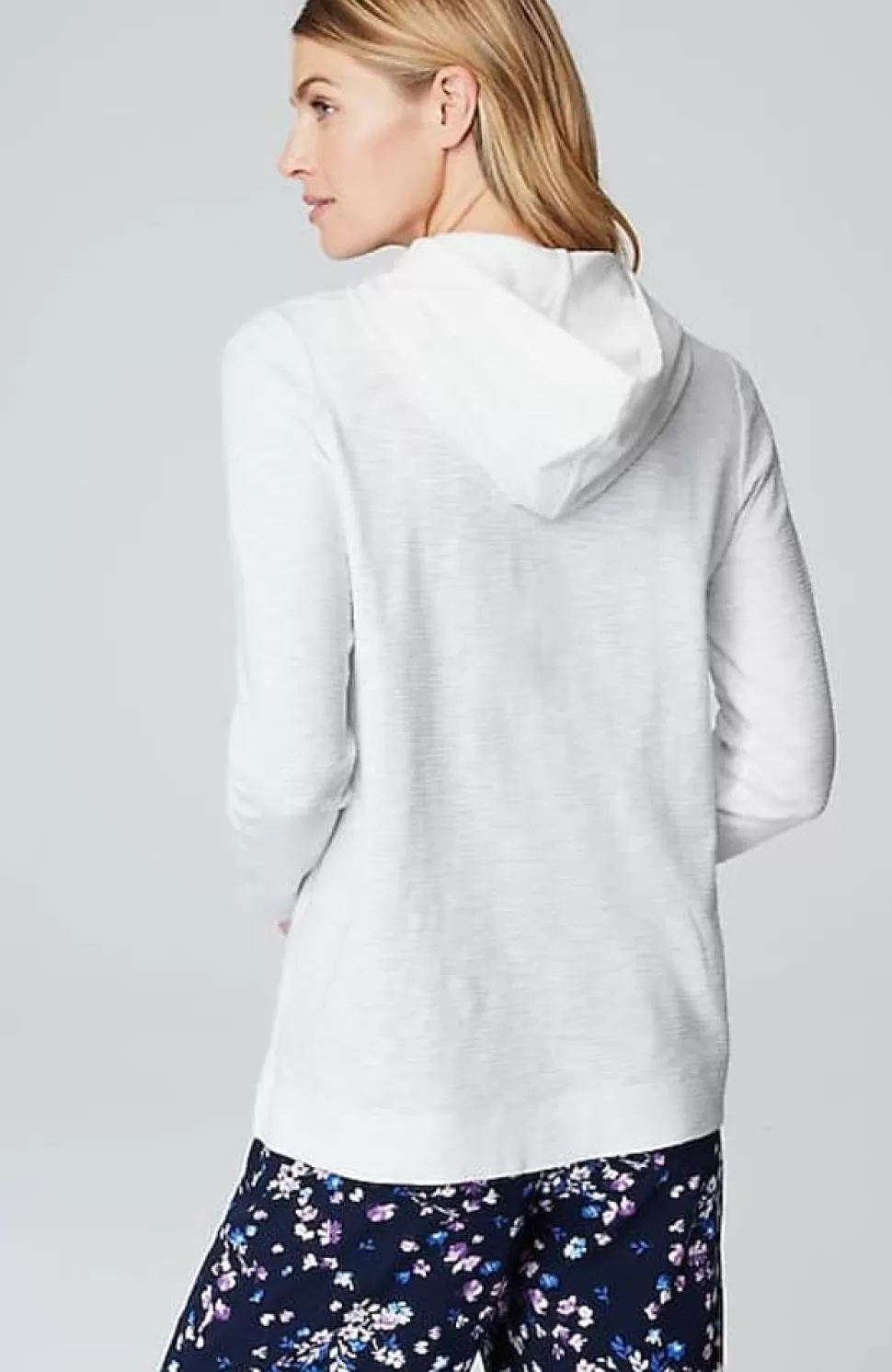 Textured-Cotton Hoodie | Jjill | J.Jill Cheap
