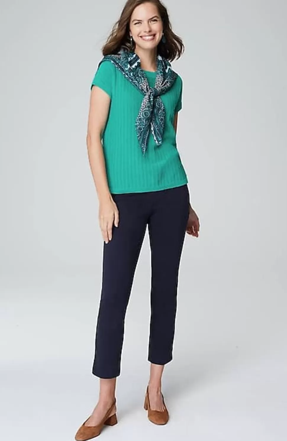 Wearever Lightweight Textured Pullover | Jjill | J.Jill Outlet