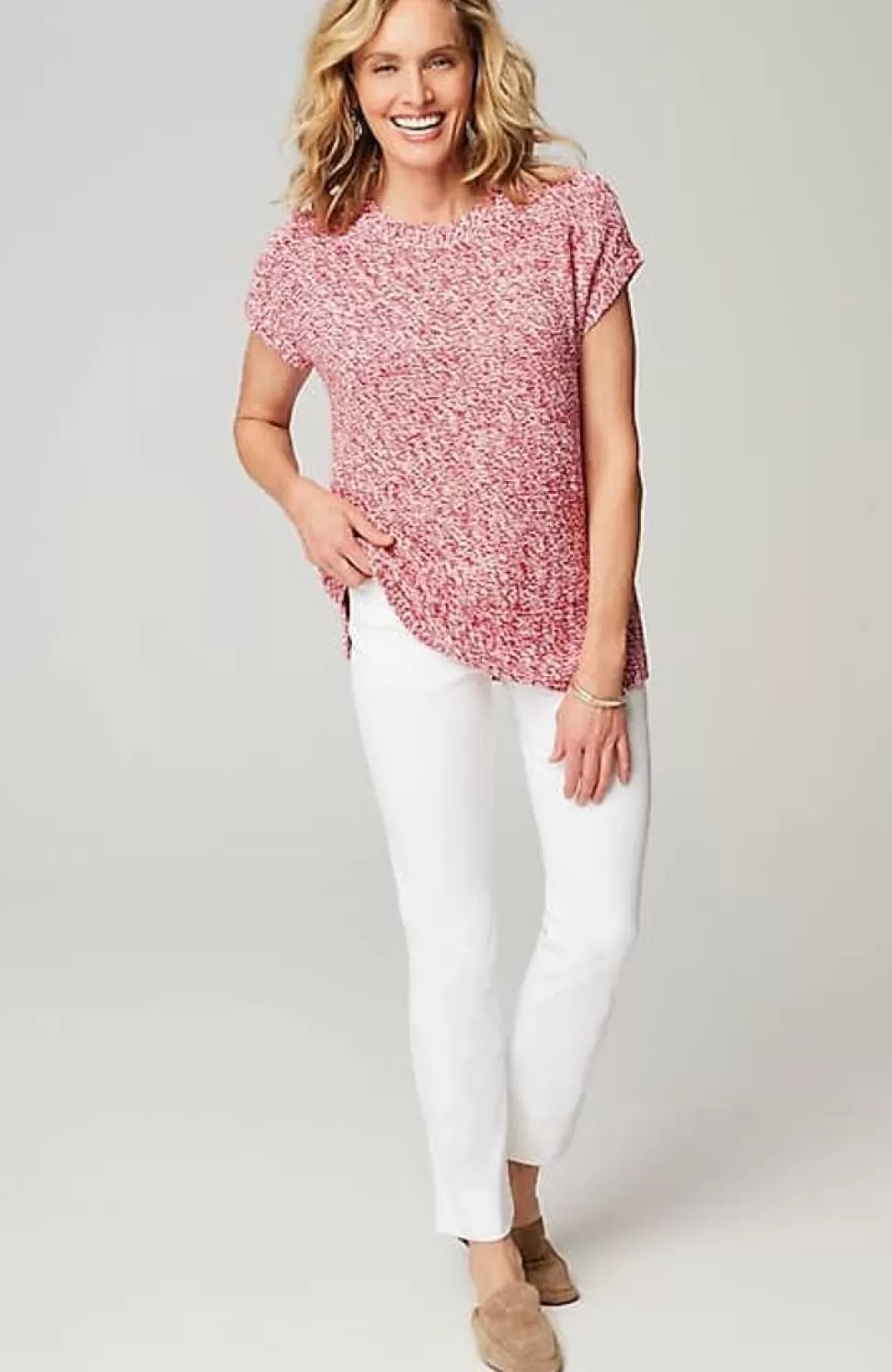 Wearever Marled Dolman-Sleeve Pullover | Jjill | J.Jill Discount