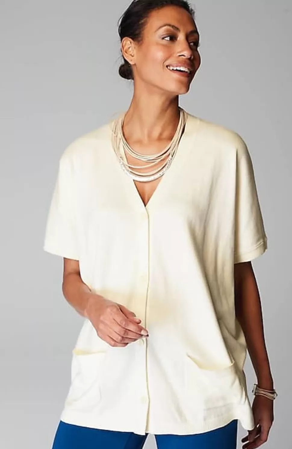 Wearever Short Dolman-Sleeve Cardi | Jjill | J.Jill Sale