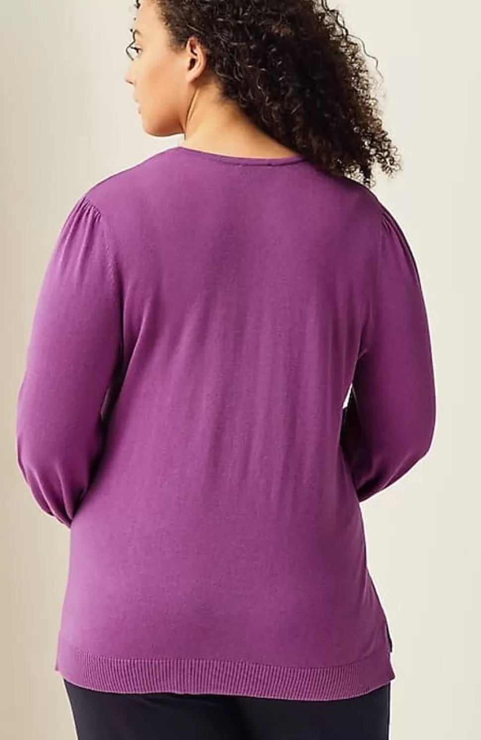 Wearever Silk-Blend Blouson-Sleeve Sweater | Jjill | J.Jill New