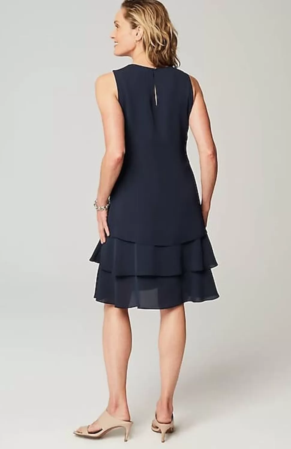 Wearever Tiered Flounce Dress | Jjill | J.Jill Best